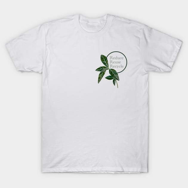 Reduce, Reuse, Recycle T-Shirt by Marry-S